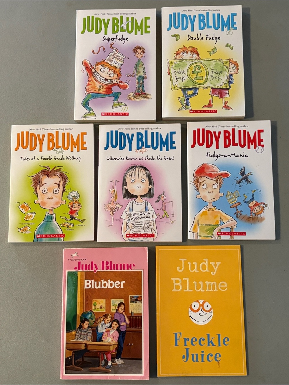 Judy Blume 7 Book Bundle